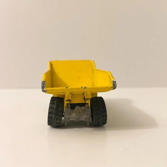 Vintage 1979 Hot Wheels Yellow Construction Dump Truck Mattel Malaysia - Picture 4 of 10